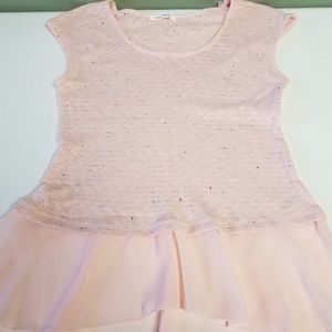 One Story Sleeveless Top Layered Look J101-L